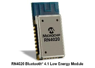 3. Da Microchip, Bluetooth da família RN4020. Figura 19: RN4020 da Microchip. [35] Parameter Conditions Value Sensivity 92.5 dbm Supply Voltage 1.8 to 3.