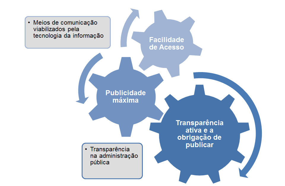 Princípios que norteiam as leis de acesso Os procedimentos da LAI devem ser executados de acordo com os princípios básicos que regem a Administração Pública - legalidade,