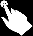 Como usar gestos Os gestos são usados para controlar seu equipamento. Este Guia de referência explica quais gestos usar em todo o guia. Veja uma lista completa de todos os gestos que você pode usar.