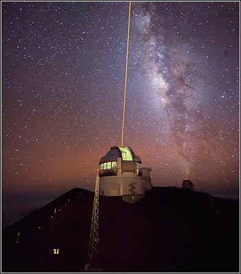 Grandes telescópios Gemini Norte Espelho de 8 m de diâmetro