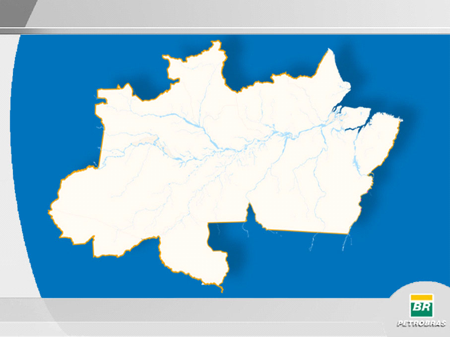 Região Norte Macapá Belém Manaus Oriximiná Urucu Coari Cruzeiro do Sul Rio Branco Porto Velho CDA Sede Bases Avançadas Cidades Refino Ativo de Exploração e Produção Terminal da Transpetro Petrobras