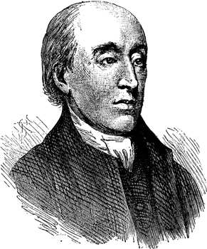 James Hutton (1726-1797): nenhum vestígio de um começo, nenhuma perspectiva de um final. Figura: James Hutton, escocês, médico, fazendeiro e geólogo amador.