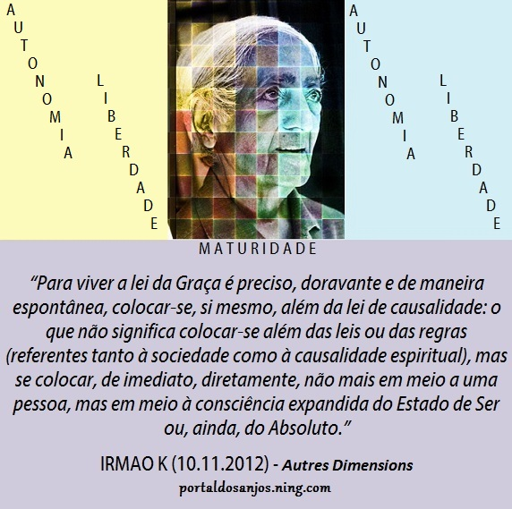 IRMÃO K - 10 de novembro de 2012 - Autres Dimensions - *REFLEXÃO CONJUNTA* Meu nome é IRMÃO K.