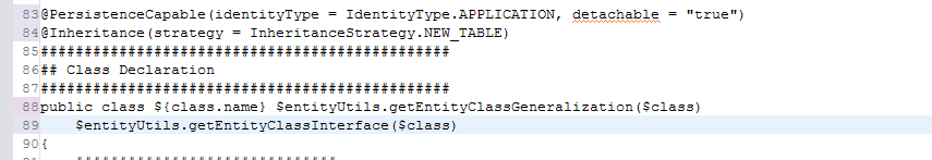 42 4.2.2. Geração de Entidades com o BlueBox As entidades no sistema testado são modeladas como POJOs em diagramas UML.