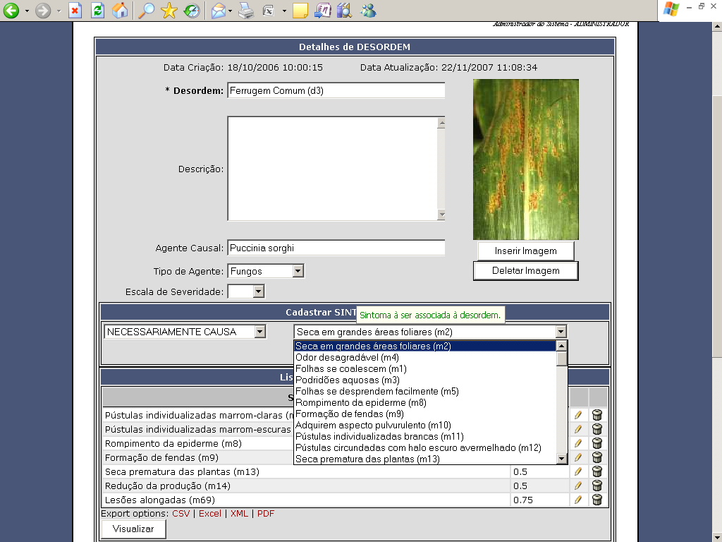 4 Aplicações para Defesa Agropecuária Diagnose Virtual Módulo Especialista Comitê Gestor de