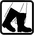 155 d) Pictograma 4 Figura 58: botas Indica a necessidade do uso de botas para proteger os pés do contato com o agrotóxico.
