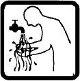 165 m) Pictograma 12 Figura 74: Lave-se após o uso de agrotóxicos Indica a necessidade de lavar-se após a aplicação de agrotóxicos.