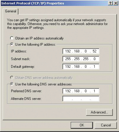 Windows 2000: Vá em Iniciar (Start) > Configurações (Settings) > Conexões de Rede e Internet (Network and Dial-up Connections).