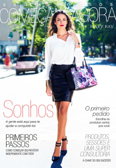 Principais Ferramentas Produtos e amostras; Revista Applause; Catálogo The Look;