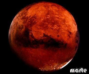 MARTE O Planeta Marte é o quarto planeta em distância do Sol.