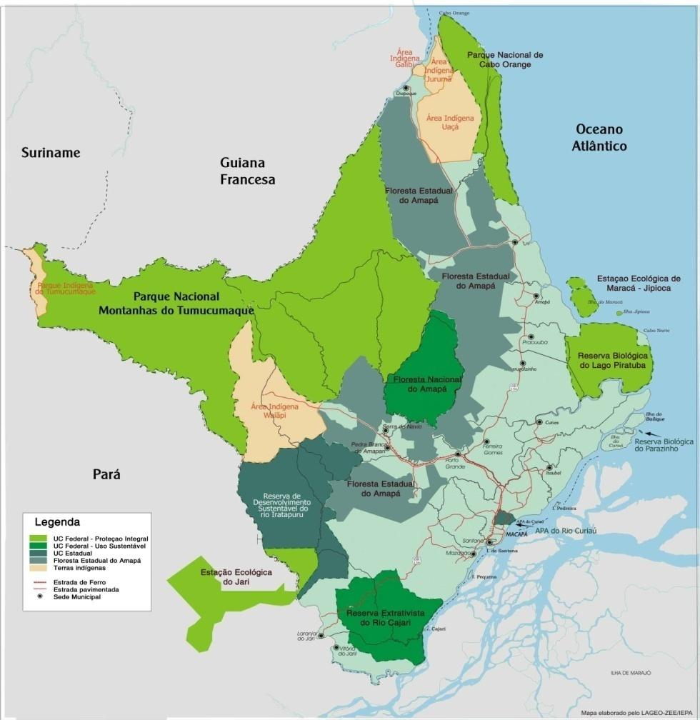 Eixo de Desenvolvimento Florestal Áreas Protegidas: 70% do Estado Floresta Estadual de Produção: 2,3 M ha Madeira Nativa : 100 000 m3/ano, áreas de assentamentos