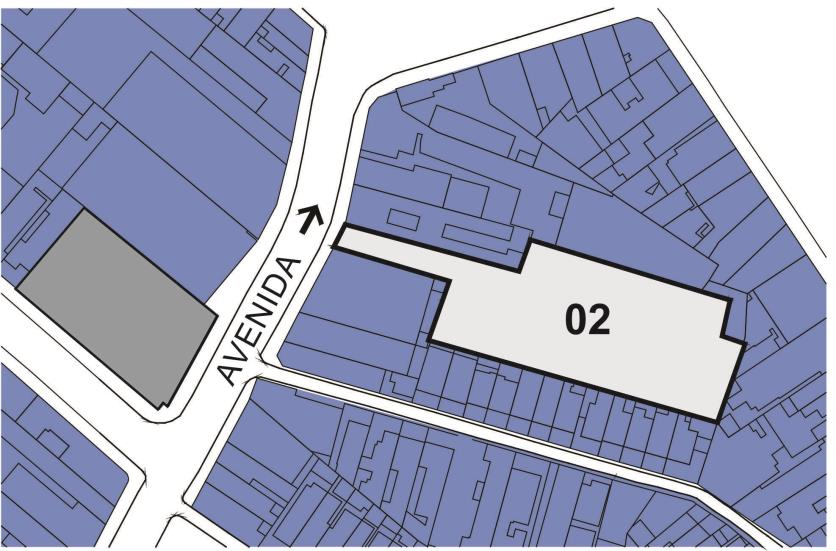 4.2. Igreja 02 4.2.1. Zoneamento e entorno A igreja 02 também está localizada numa ZCPb 26.