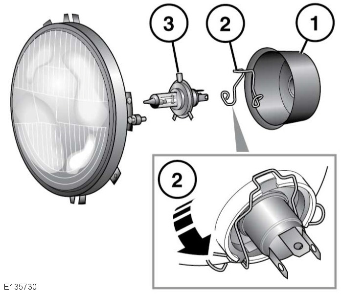 Manutenção SUBSTITUIÇÃO DE UMA LÂMPADA Substitua sempre as lâmpadas por outras do mesmo tipo e especificação.