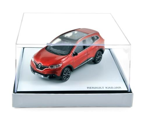 Miniaturas 01 Miniatura KADJAR Modelo para coleccionadores. Escala: 1 / 43. Material: liga de zinco. Cores: vermelho fogo oupreto.