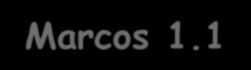 Marcos 1.1 Esse termo geralmente é usando para indicar a inferioridade do Filho em relação ao Pai, pois um filho não pode ser igual ou maior que seu pai.