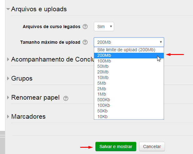 3 Restauração MOODLE NOVO No MOODLE Acadêmico, o professor deve fazer o login e navegar até a disciplina que será feita a restauração.