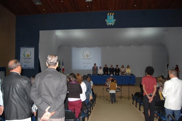 Abertura do XLIII Encontro do FORPROEX Regional Nordeste na Universidade Estadual de Santa Cruz, em Ilhéus, Bahia.