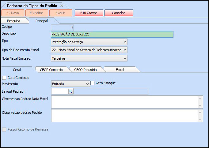 Como Gerar Nota Serviço?