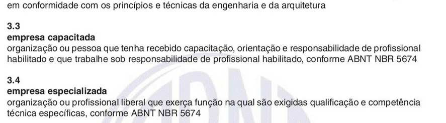 NBR16280:2014 não