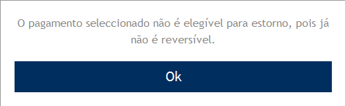 NOTA: a) O Gerente tem a possibilidade de aceder a aplicação no seu posto de trabalho, consultar a devida operação estornar o movimento e o caixa poderá imprimir a segunda da operação estornada; b)