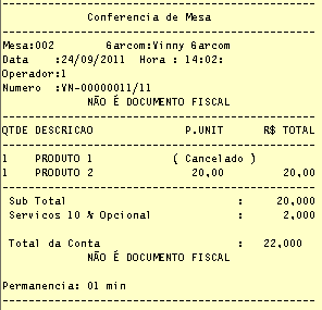 3. EXIGÊNCIAS DO BLOCO III (APLICÁVEIS SOMENTE EM PAF-ECF PARA BARES, RESTAURANTES E SIMILARES) 3.