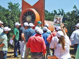 Esse é o tipo de trabalho que só o Fundecitrus pode fazer, afirma Renato Ferrão Aquino Pereira, produtor que está implantando um pomar na região de Ubirajara.