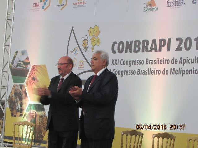 ABERTURA OFICIAL DO 21º COMBRAPI E 7º CONBRAMEL COM O