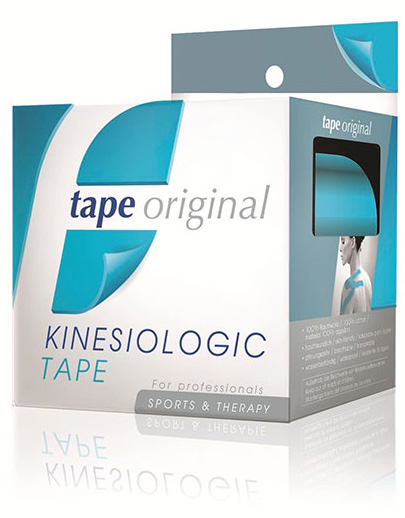 Kinesio Tape KT002 Rolo de tape com 5m de comprimento por 5cm de largura.