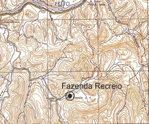 Parceria: denominação Fazenda Recreio códice AIII - F16 - RF localização Estrada Coronel Mariano Paiva