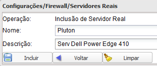 Digite o nome do servidor (Ex: Pluton) e digite a descrição do servidor