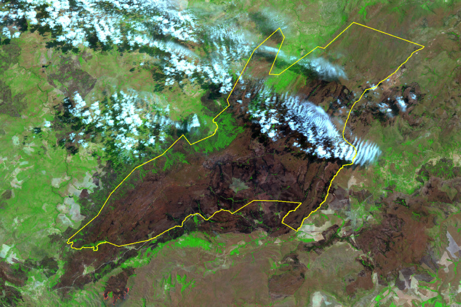 Imagem Landsat de 23/09/2010.