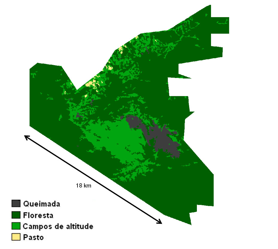 16 Relação das imagens de satélites analisadas Local data satélite sensor órbita ponto Ilha do 05/09/10 Landsat-5 TM 223 67,68,69 Bananal 12/09/10 Landsat-5 TM 224 67,68,69 PN Emas 13/08/10 IRS-P6