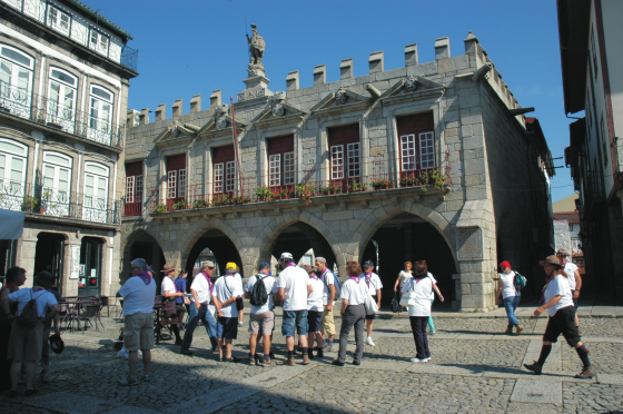 Atividades Visita à Penha - Guimarães Património da Humanidade Como não podia deixar de ser, os participantes da FNA foram