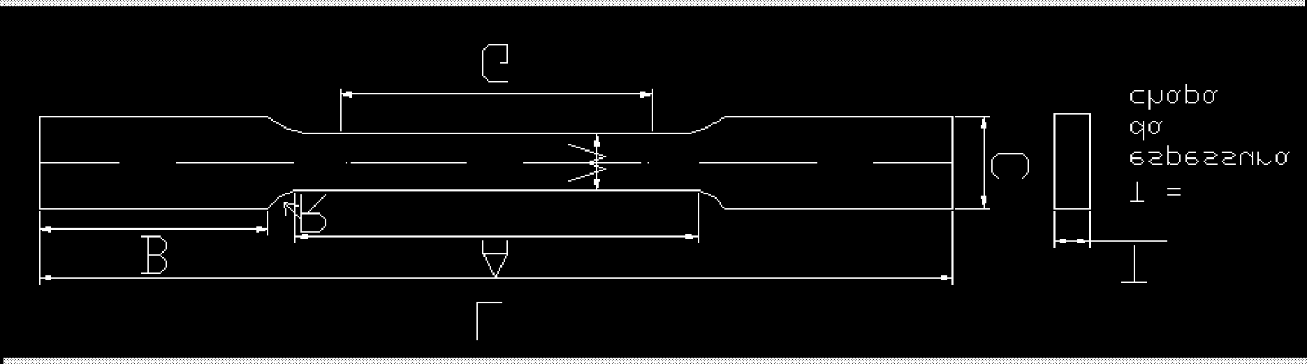 61 Figura 4.3 Posições dos corpos de prova. Figura 4.4 Dimensões dos corpos de prova segundo ASTM69.