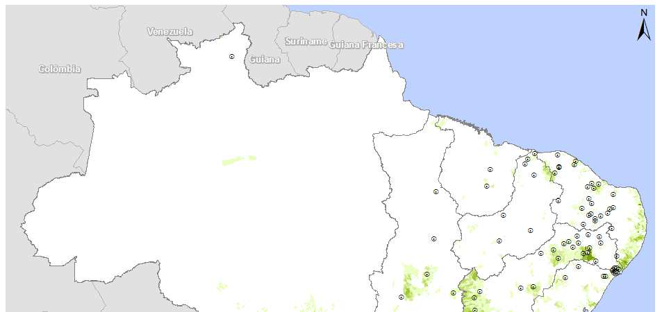 Evolução da área irrigada