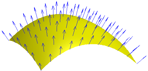 Normal à superície: Linha perpendicular à tangente à curva ou superície no ponto de