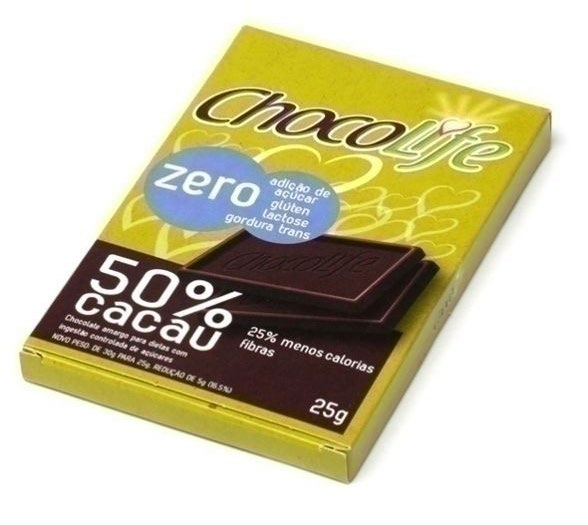 Gostou? Compre mais aqui: http://goo.gl/j9wnaw Chocolife 50% cacau Chocolife Chocolátras de plantão podem comemorar!