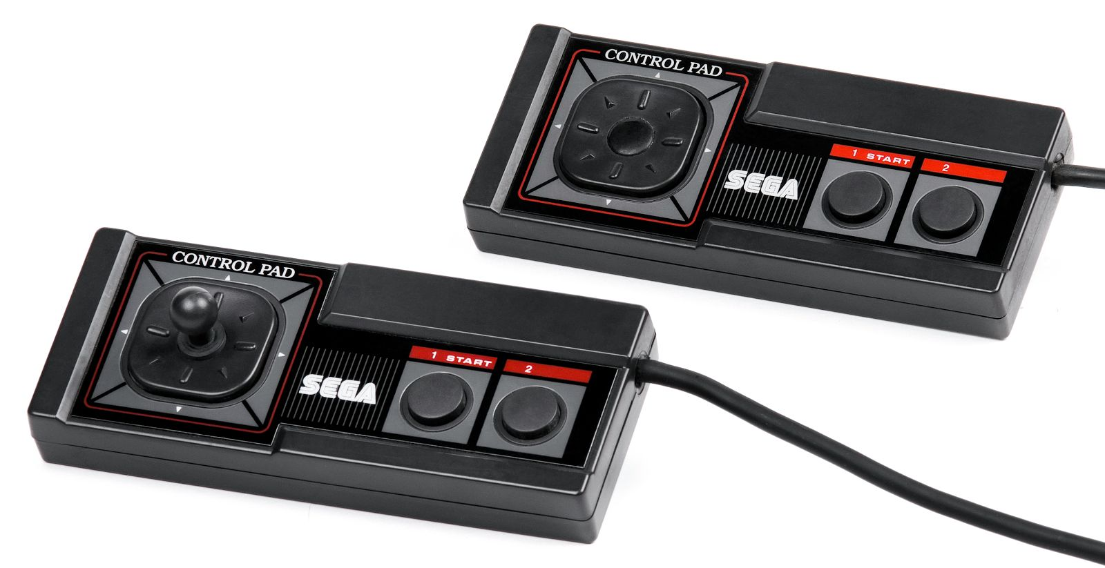 Curiosidade: O Joystick do Atari funcionava no Master System, pois tinha o mesmo plug de