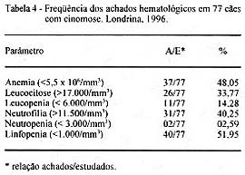 232 Tudury et al. linfócitos (50,72%).