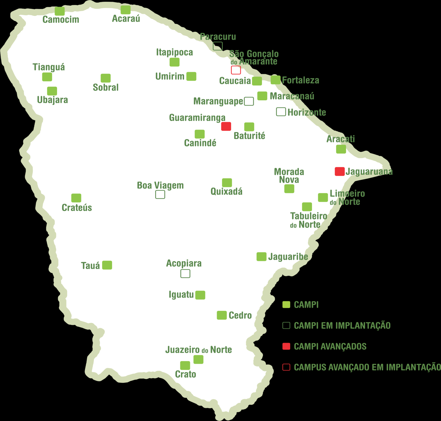 ANUÁRIO ESTATÍSTICO 2015 - ANO BASE 2014 MISSÃO VISÃO VALORES Produzir, disseminar e aplicar conhecimentos científicos e tecnológicos na busca de participar integralmente da formação do cidadão,