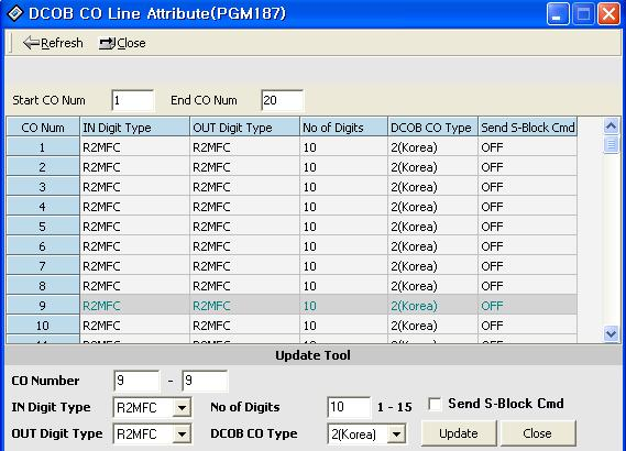 TECL A ITEM FAIXA PADRÃO OBS. 11 Serviço DNIS ON/OFF OFF ON: Serviço de ID do Chamador 12 Número de Dígitos de CLI 1-10 4 13 Timer dígitos Out R2 1-50 5 Configuração de Timer Dígitos Out R2 (Versão 3.