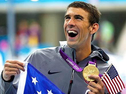 Um bom exemplo é o nadador americano Michael Phelps, que declarou antes dos Jogos de Pequim
