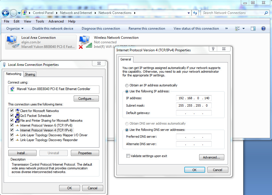 Opção 1 (roteador local em DHCP) : 1. Configure o roteador para liberar sempre o mesmo endereço de IP para o MAC address do REP 1. 2. No REP deixe o ícone DHCP em verde; 3.