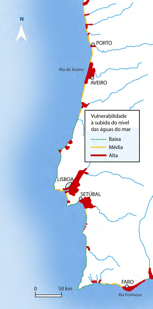 Determinação de riscos de inundação Através de