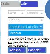 O link e a senha dão acesso ao site de Planejamento de Ações, que é parecido com este: Pontos Chave para Ação Quando o ROCC for enviado por e-mail aos líderes, eles deverão acessar o link e entrar