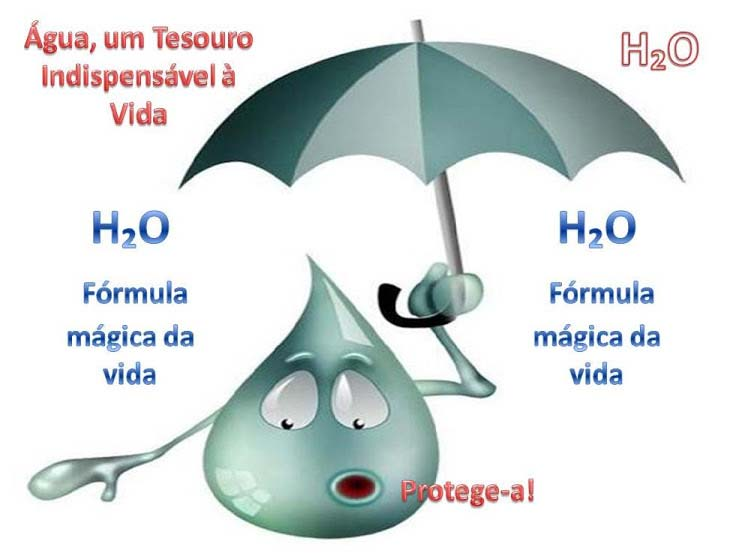 Água, um tesouro indispensável à vida: proteja a!