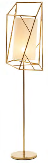 Star III designed by Claudia Melo Descrição/ Description candeeiro de chão Star III floor lamp Star III Material latão polido polished