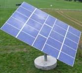 Fixação Os módulos fotovoltaicos são instalados sobre estruturas metálicas que