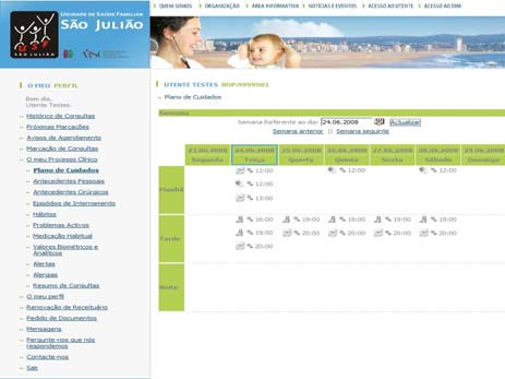 Trajecto do doente Tempo médio de espera 2008 8 min 2009 6 min Avaliação da Satisfação (4/09) Utentes (satisfação global) Muito satisfeito 46,8 Bastante satisfeito 44,3 Profissionais (satisfação