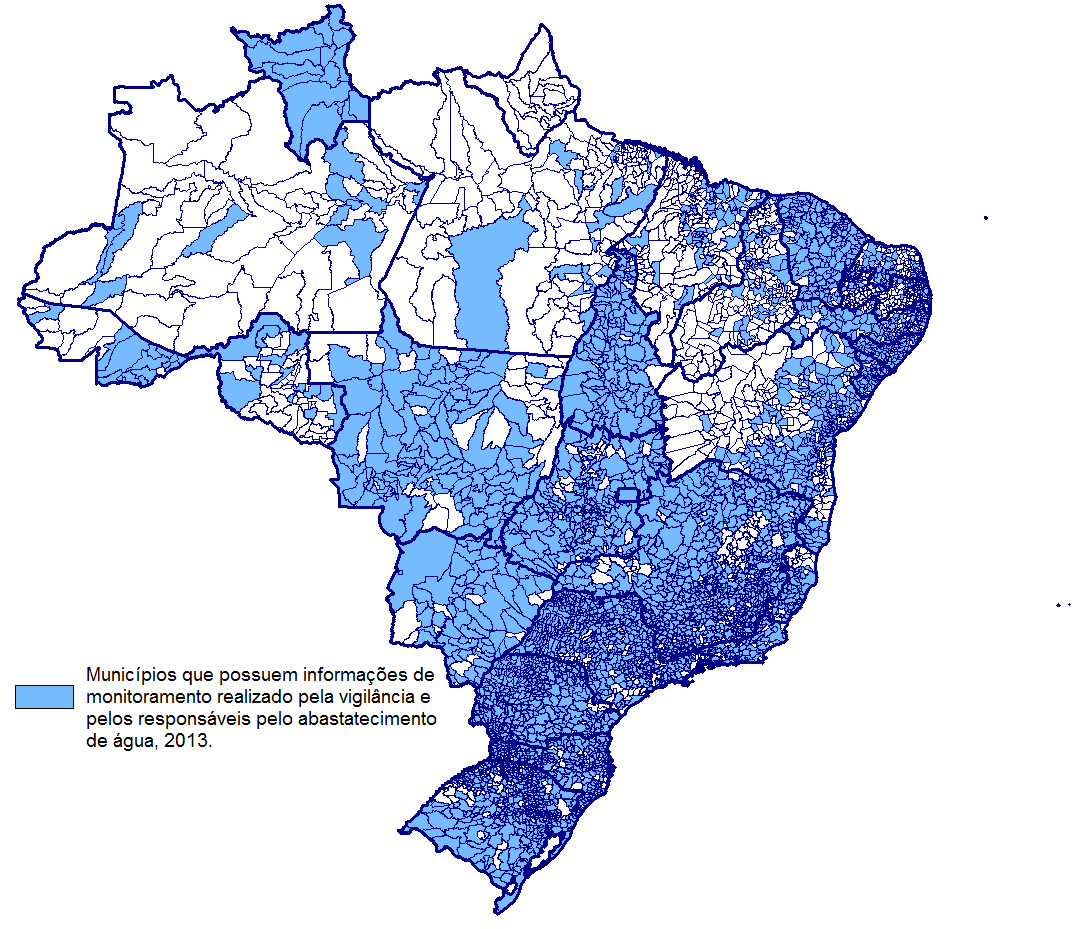 IMPLANTAÇÃO DO VIGIAGUA Programa Vigiagua Municípios com o Vigiagua implantado Ano